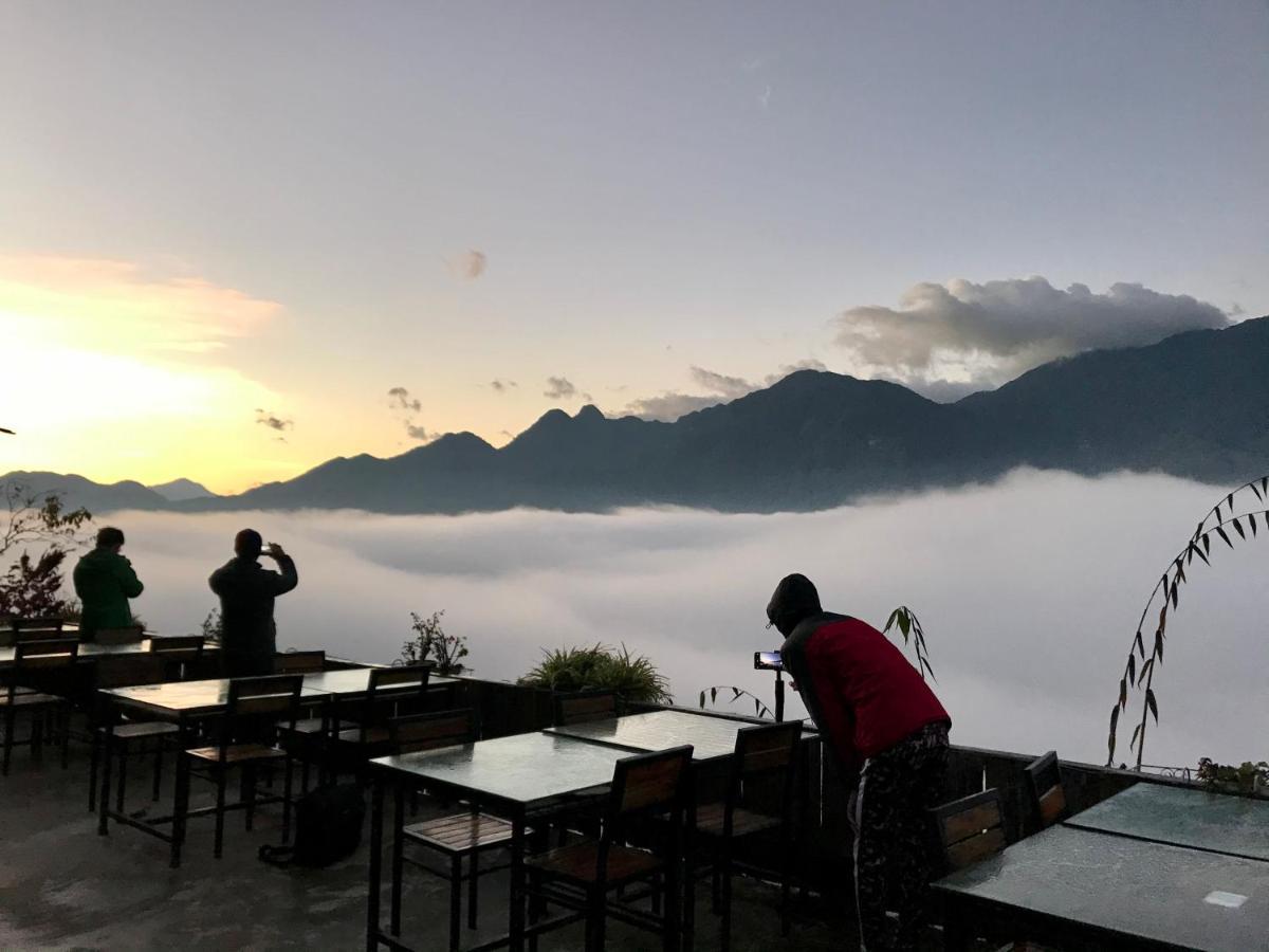 Fansipan Terrace Cafe And Homestay Sa Pa Kültér fotó
