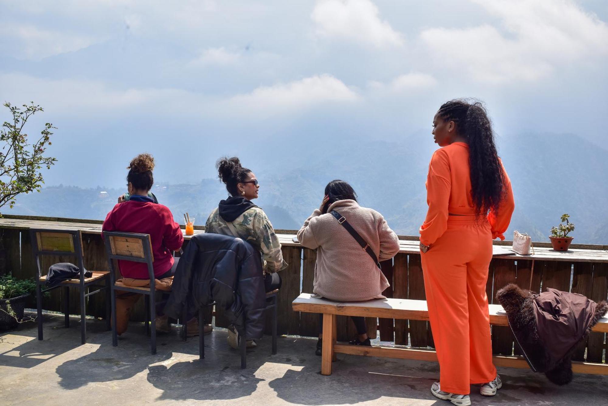 Fansipan Terrace Cafe And Homestay Sa Pa Kültér fotó