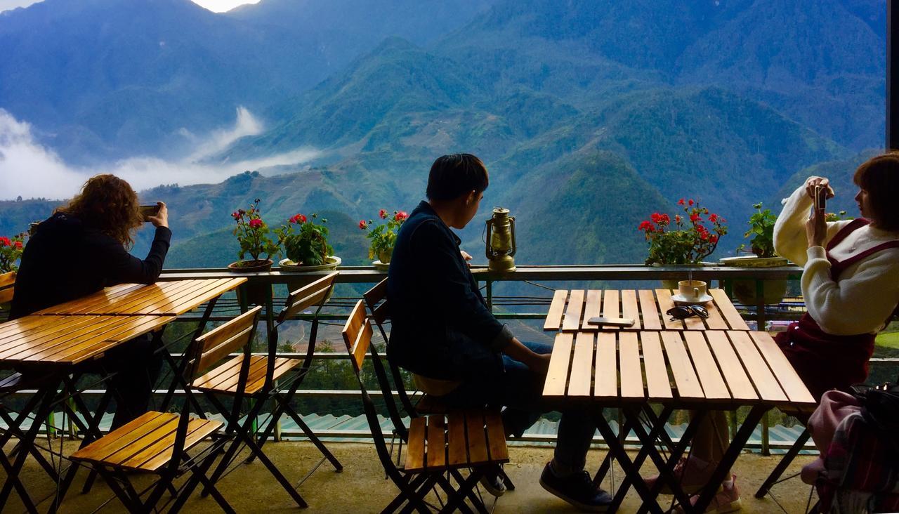 Fansipan Terrace Cafe And Homestay Sa Pa Kültér fotó