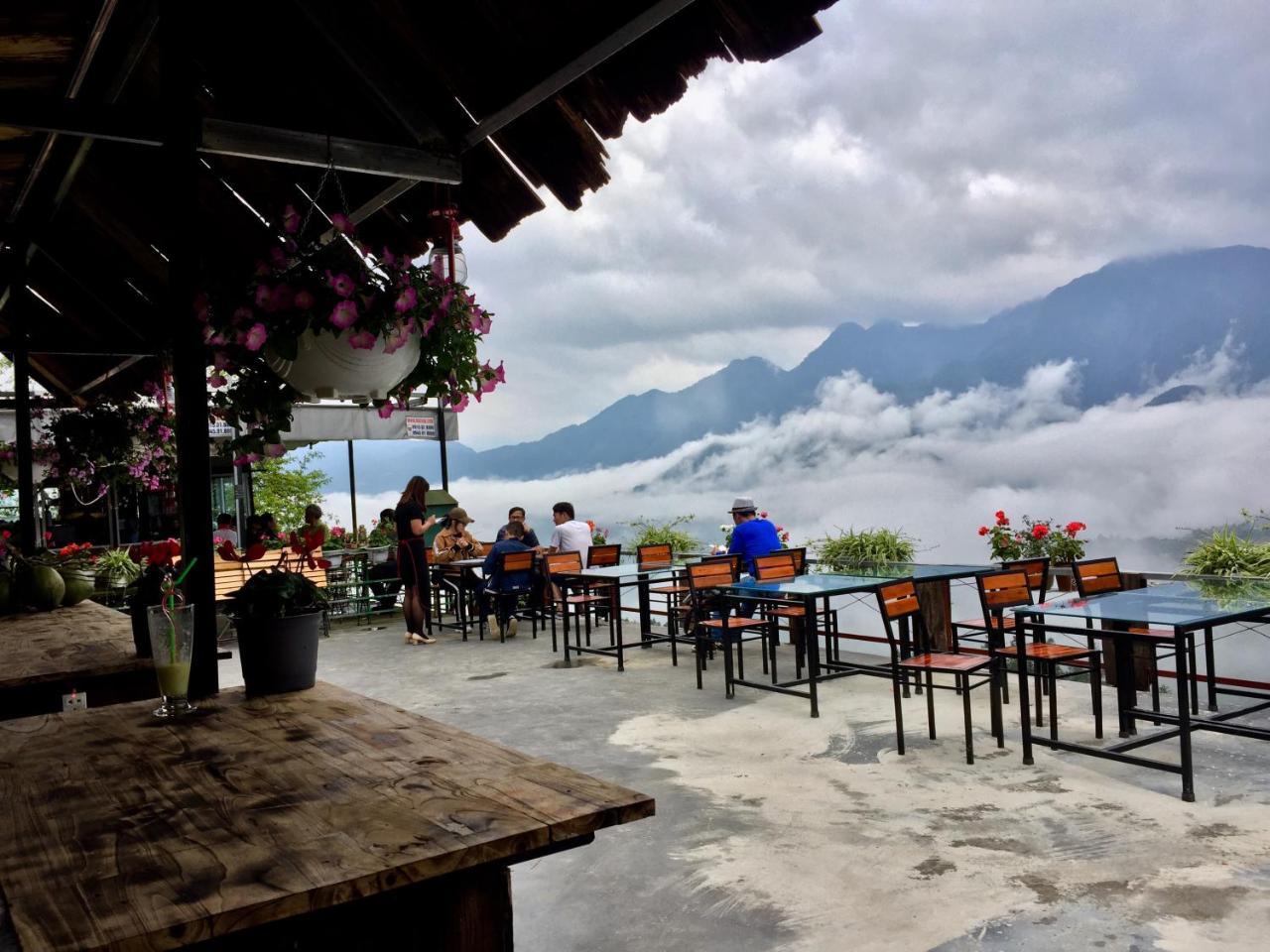 Fansipan Terrace Cafe And Homestay Sa Pa Kültér fotó