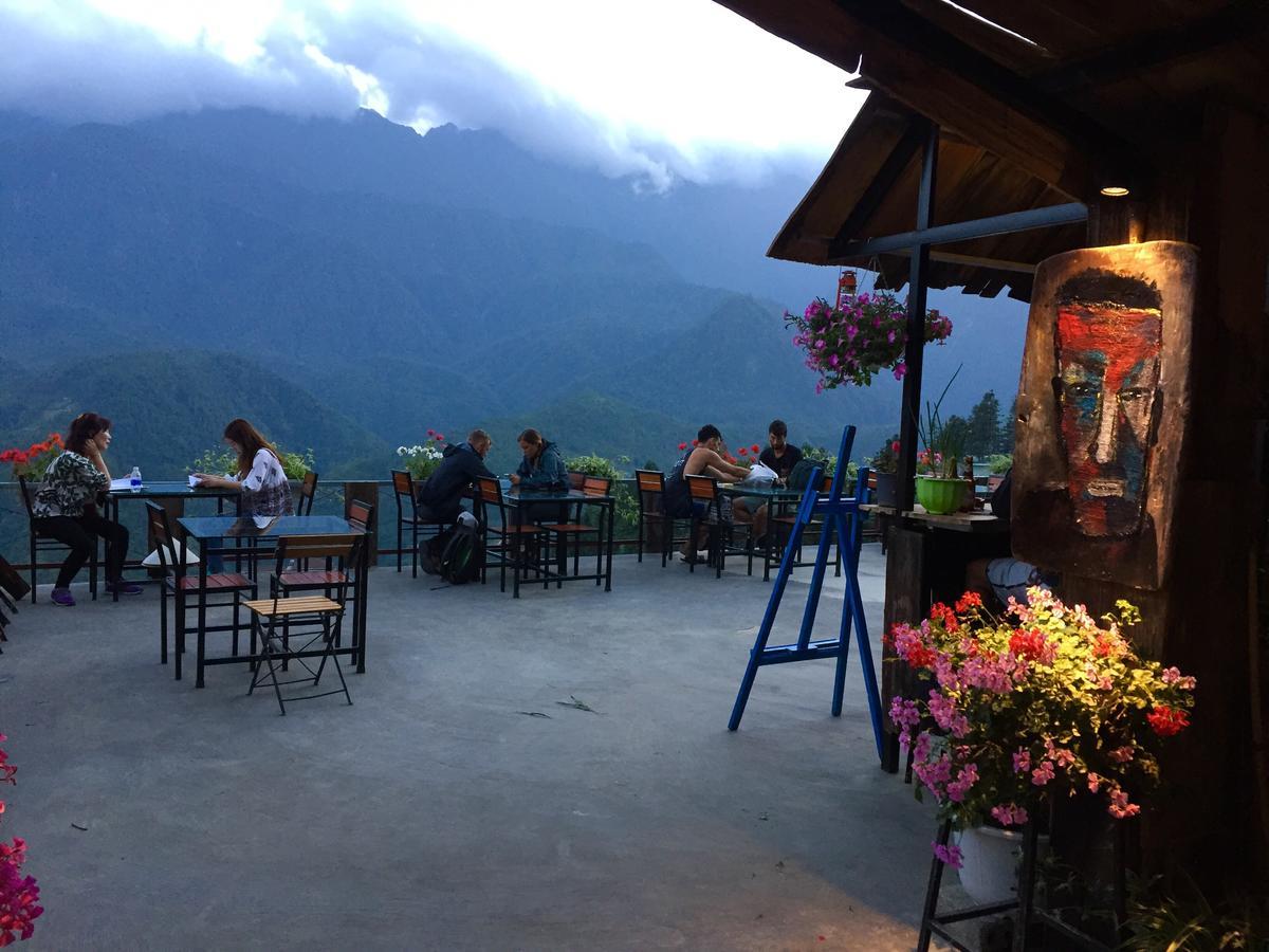 Fansipan Terrace Cafe And Homestay Sa Pa Kültér fotó