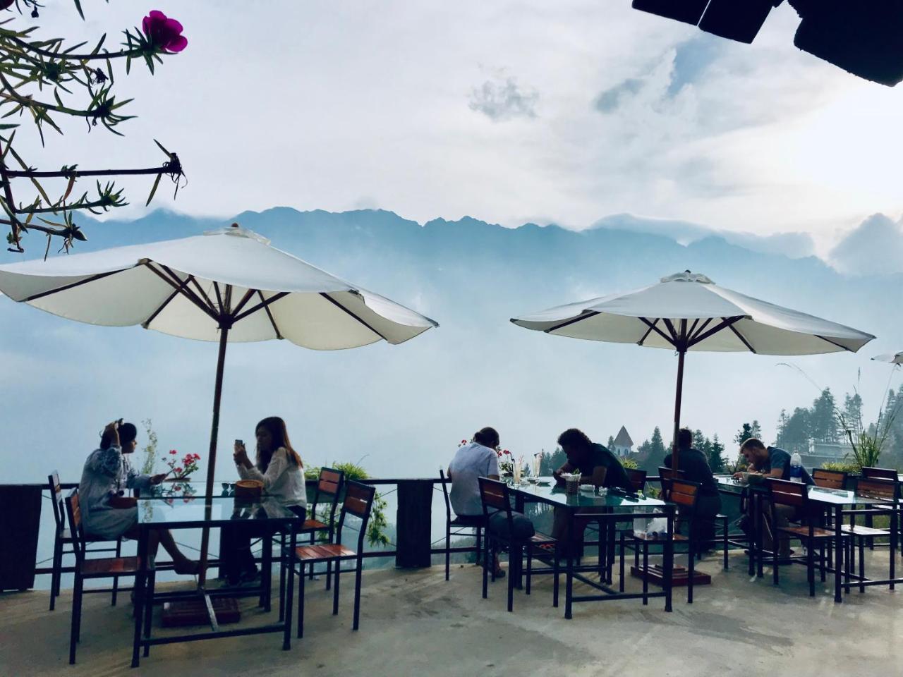Fansipan Terrace Cafe And Homestay Sa Pa Kültér fotó