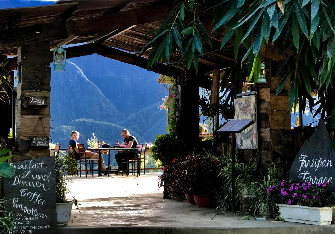 Fansipan Terrace Cafe And Homestay Sa Pa Kültér fotó
