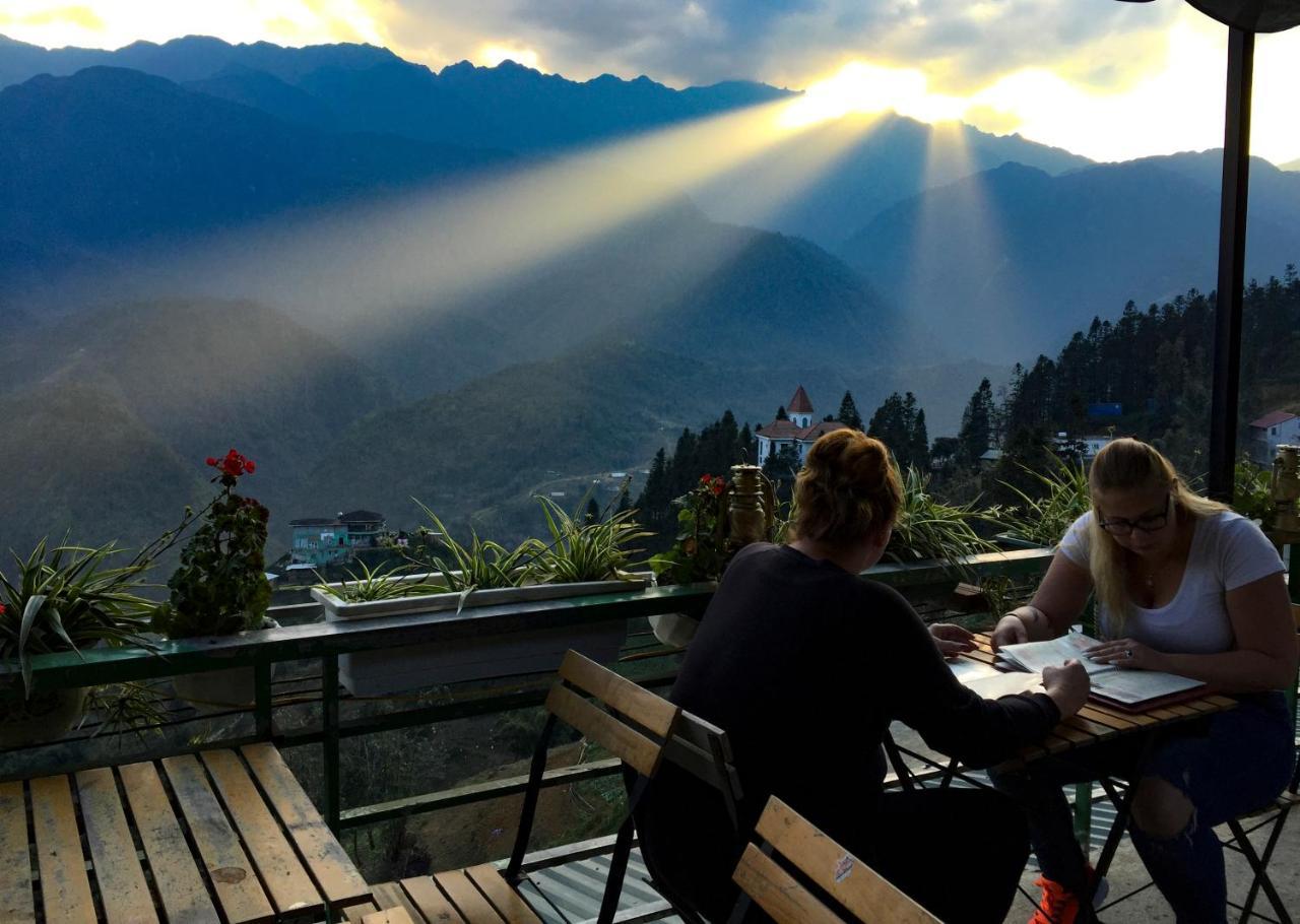Fansipan Terrace Cafe And Homestay Sa Pa Kültér fotó