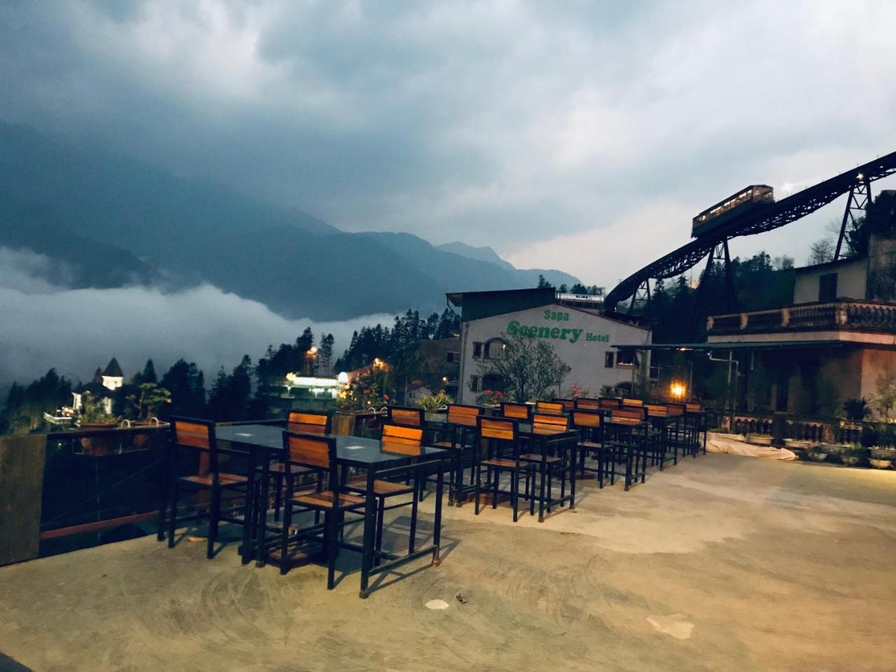Fansipan Terrace Cafe And Homestay Sa Pa Kültér fotó